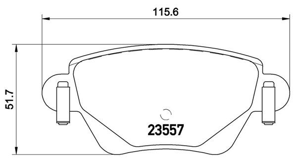 MAGNETI MARELLI Piduriklotsi komplekt,ketaspidur 363700424059